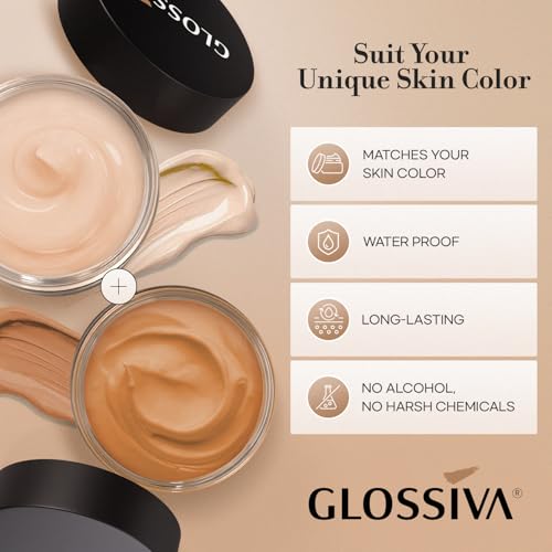 Tattoo Cover Up Makeup Waterproof Concealer For Dark Spots, Scars, Vitiligo, And More - 2x30ml - Use on Body, For Legs, for Men and Women (2x30ml)