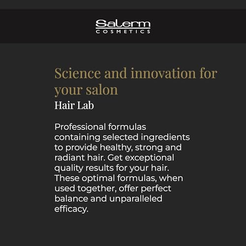 SALERM Straightening Shampoo Champu Lisos, 10.8 Ounce / 300 Milliliter