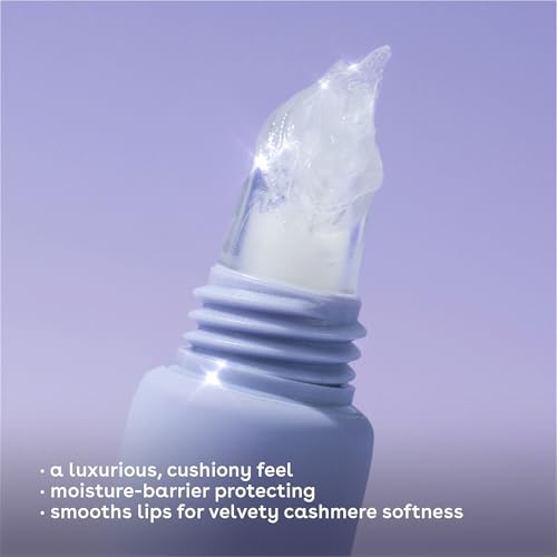 eos Cashmere Lip Butter - Vanilla Cashmere, Plumping Peptides, Smoothing, eos Lip Butter, Shea Butter, Lip Mask, Lip Moisturizer, Soft Lips, 0.35 fl oz
