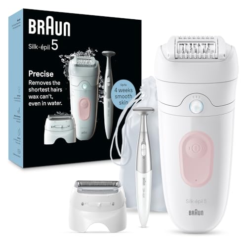 Braun Silk-?pil 5 Epilator, Wet & Dry, Lasting Smooth Skin, SE5-230