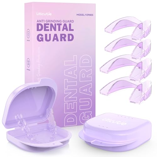 Mouth Guard for Women,2 Sizes (4 Pack) Mouth Guard for Grinding Teeth at Night,Night Guards for Sleeping