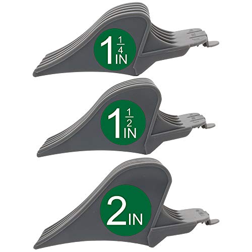 CR8GR8 Hair Clipper Guards, 3 Count - Includes NO.10, NO.12, NO.16 - Fits Most Wahl Clippers, 1.5 inch & 1.25 inch & 2 inch, Gray