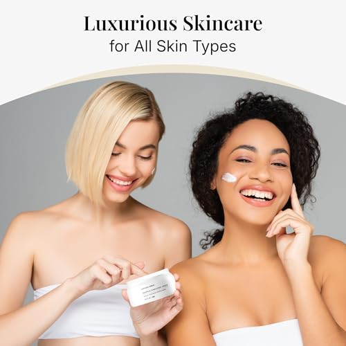 Truffle Facial Cream ? Hydrating White Truffle Skincare with Hyaluronic Acid & Niacinamide, Lightweight, Hypoallergenic, Fragrance-Free, 50ml for All Skin Types