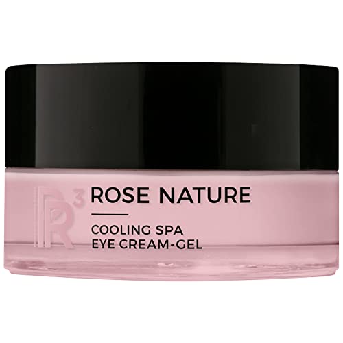 ANNEMARIE B?RLIND ROSE NATURE Cooling Spa Eye Cream-Gel (0.50 Fl Oz) - Plumps up wrinkles caused by tiredness, PR3 rose complex reduces the effects of blue light, vegan