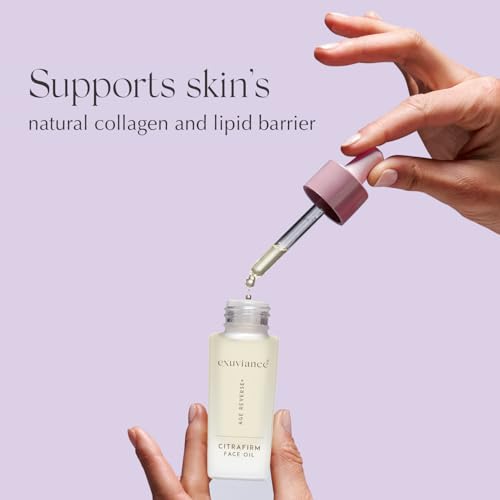 EXUVIANCE Age Reverse+ CitraFirm FACE Oil with Vitamins F, A, C and E and Light Botanical Oils, 0.91 fl. oz. (Packaging May Vary)