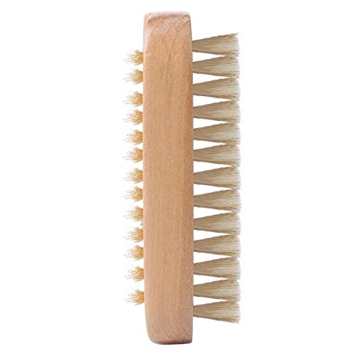 Tbestmax Cleaning Nail Fingernail Brush Wood 2 Side for Manicure Pedicure Women Kids 4 Pack