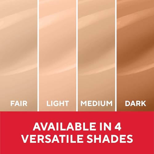 Mirabella Defense CC Creme Full Coverage Foundation with SPF 20, CC Cream Foundation with Sunscreen & Hyaluronic Acid, Oil Control with Salicylic Acid - Light