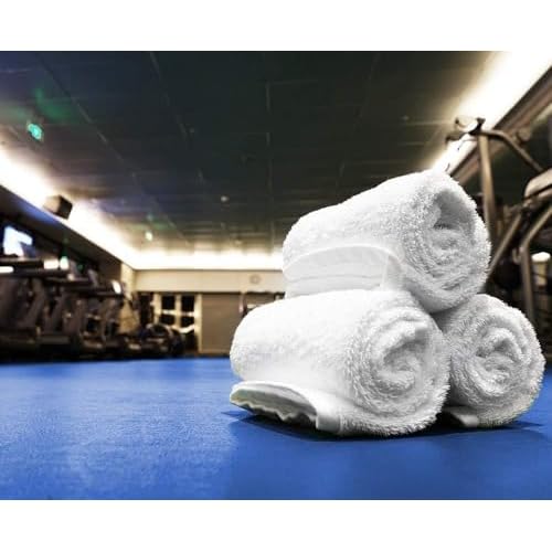 Simpli-Magic Cotton Washcloths White, 40 Pack, Size: 12¡±x12¡±