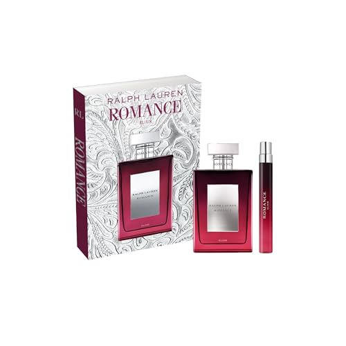 RALPH LAUREN FRAGRANCES Romance Elixir - Womens Perfume Gift Set - Full Size Fragrance, 2.3 Fl Oz & 0.3 Fl Oz Travel Size