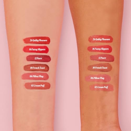 Benefit Cosmetics Plushtint Moisturizing Matte Lip Tint - 12 Purrr - soft fig, 0.2 Fl Oz.