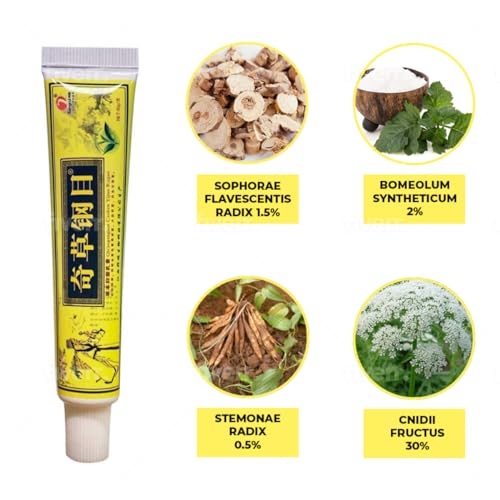 Official Seller - Chinese Herbal Cream - Natural Relief for Skin Issues - Pack of 1