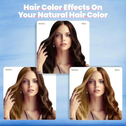 IIIMEIDU Dark Brown Hair Dye Shampoo for Gray Hair, 3 in 1 Herbal Ingredients Natural Shampoo Hair Dye for Women Men, Grey Coverage 500ml