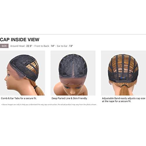 FreeTress Equal HD Lace Front Wig Level Up - KAMALA (FFHOTCHOCO)