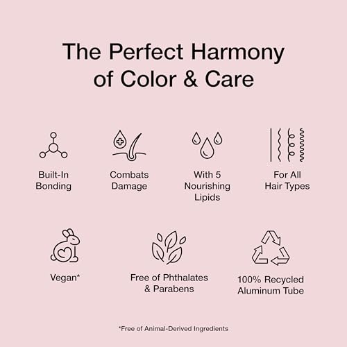 COLORCHARM Permanent Cream Hair Dye | Brown Hair Color | Medium to Golden Caramel, Cool Natural, Brunette Shades | 100% Gray Coverage | Vegan, Free of Phthalates & Parabens | 2 oz.