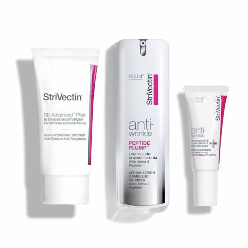 StriVectin Anti-Wrinkle Face Creams and Serums, with Ceramides & Peptides for Firm Skin, Less Wrinkles & Fine Lines & Targets Crow's Feet