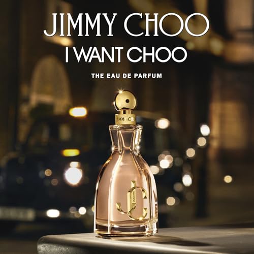 JIMMY CHOO I Want Choo 3 Piece Eau de Parfum Gift Set (Eau de Parfum Spray, Jimmy Choo Seduction Lipstick, Pouch)