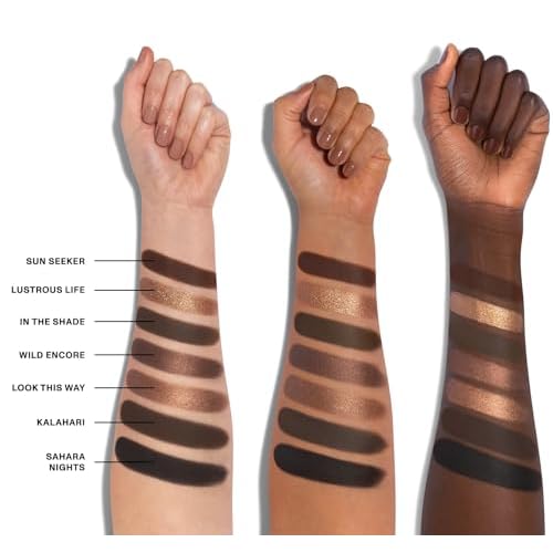 Morphe 35U Makeup Palette - Gilded Desert Artistry Palette with Deep Metallics, Shimmers & Matte Pressed Pigments - Made to Build, Blend & Layer for Everyday, Versatile Makeup Looks (1.98 oz)