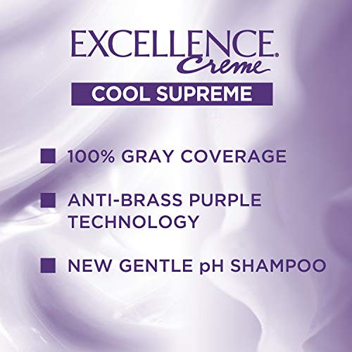 L?Or?al Paris Cool Supreme Permanent Hair Color, Ash Ultra Ash Medium Blonde 8.11, (Pack of 1)