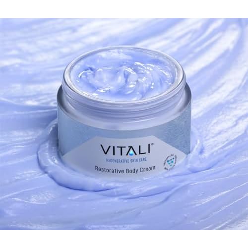 Vitali Restorative Body Cream with Copper Peptides: Advanced formula helps to diminish the appearance of fine lines and greatly improve overall texture. - 6 fl. oz.