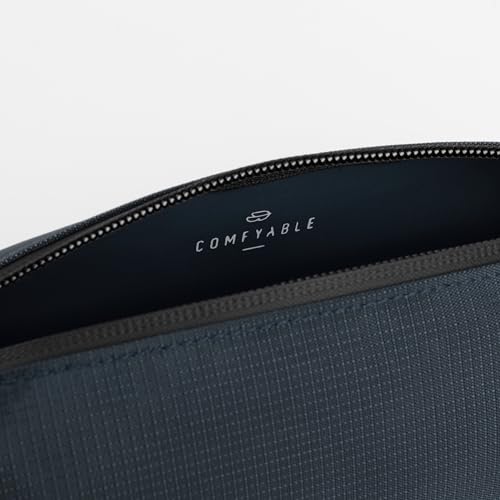 Comfyable Small Toiletry Bag for Men, Slim Mini Toothbrush Bag, Dopp Kit Bag
