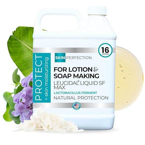 Skin Perfection Leucidal Liquid Sf Max Lactobacillus Natural Preservatives for Cosmetics Natural Preservative Alternative Skin Care Lotion Making Leucidal Liquid SF 16 Oz