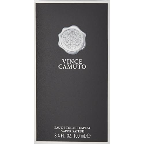 Vince Camuto Eau de Toilette Spray Cologne for Men, Fresh and Woody Scent, Notes of Bergamot, Sensual Leather, Vetiver, Rich Musk, Long Lasting Fragrance