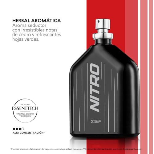 Esika L'Bel Perfume de Hombre Nitro Edici?n Limitada 100 ml. / 3.4 fl. oz Cyzone