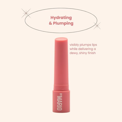 Makeup By Mario Moisture Glow Plumping Lip Serum - Pink Glow - Sheer Pale Pink
