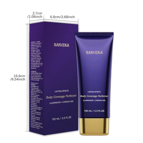Body Coverage Perfector ? Waterproof Leg & Body Makeup - Tattoo Cover Up Makeup - 3.5 fl.oz (Natural Radiance) (01FAIR RADIANCE)