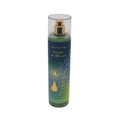 Bath & Body Works MAGIC IN THE AIR Fine Fragrance Mist 2-piece Gift Set with a Blue Bow for Holiday 8 fl oz each