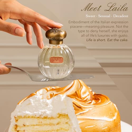 Tocca Laila Women's Perfume, 1.7 oz. (50 ml) - Bergamot, Vanilla & Amber, Sweet and Decadent Eau de Parfum