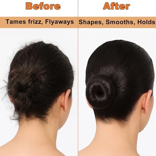Slick Back Hair Brush & Hair Wax Stick Set for Slick Back ? Boar Bristle Hair Brush for Sleek, Control, Flyaways & Baby Hairs ? Slick Back Brush for Women, Dancer, Cheer