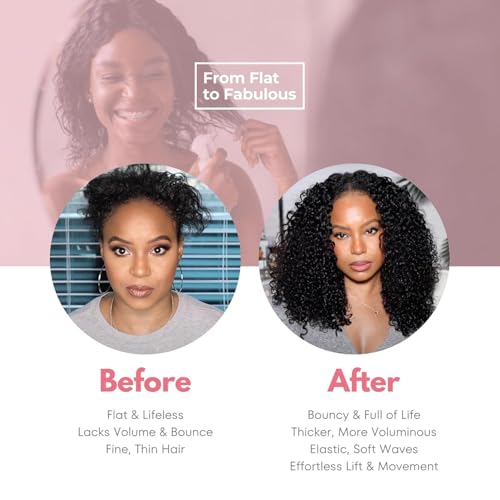 SIYUSI Curly Clip In Hair Extensions, Seamless Pu Weft, Premium Brazilian Remy Human Hair Clip Ins, Invisible & Scalp-Friendly, Natual Black, 4.59oz, 7Pcs (22 Inch)