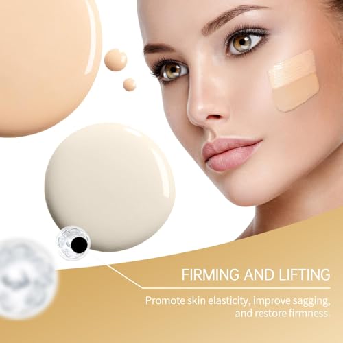 Undereye Corrector SPF 41 - Under Eye Concealer for Dark Circles, Anti-Aging Tinted Cream, Hydrating Serum With Peach Undertone
