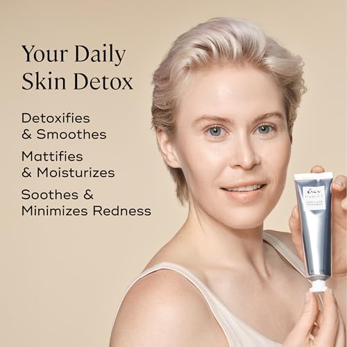 EVER Purify Deep Clean Detox Mask ? Kaolin Clay & AHA/BHA Blend with White Peony Stem Cells ? Weekly Deep Cleanse for Normal-Oily Skin, 2 fl oz