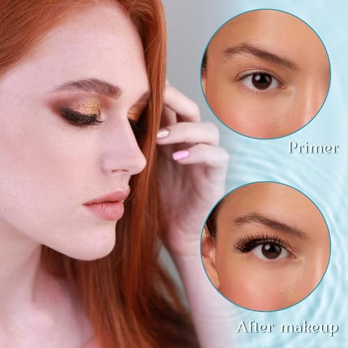 6 Pcs Flat Eye Shadow Primer Applicator Brush for Blending Concealer Small Makeup Concealer Eyeshadow Brow Brushes Liquid Shadows and Eye Primer Base Makeup Tool Concealing Small Imperfection