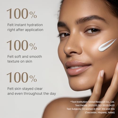 SU:M Micro-Active Daily Moisture Sunscreen (1.69fl oz) - Korean Skincare SPF 40 for UV Protection, Hydration, Soothing Sensitive Skin, No White Cast. With Biopeptide190 & Niacinamide.