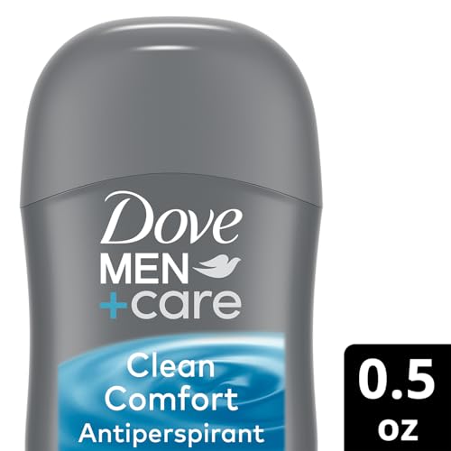 Dove Men+Care Clean Comfort Antiperspirant, 36-Pack ??Men¡¯s Mini Deodorant, Travel Size, Bulk, 72H Protection, 0.5 Oz Ea