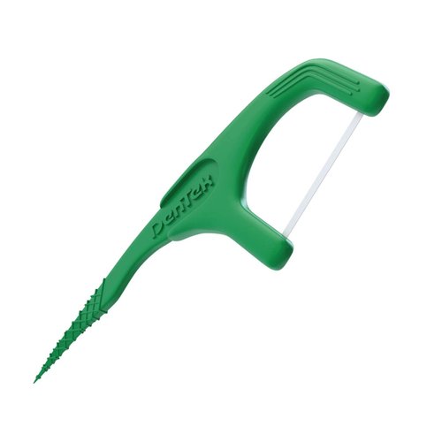 DenTek Fresh Clean Floss Picks, for Extra Tight Teeth, 75 Count, (Pack of 6)