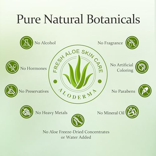 Aloderma Aloe Firming Eye Cream Made with 70% Organic Aloe Vera - Natural Daily Hydrating Eye Cream with Jojoba, Hyaluronic Acid, & Organic Aloe - Reduce Signs of Aging, Fine Lines & Wrinkles, 25g