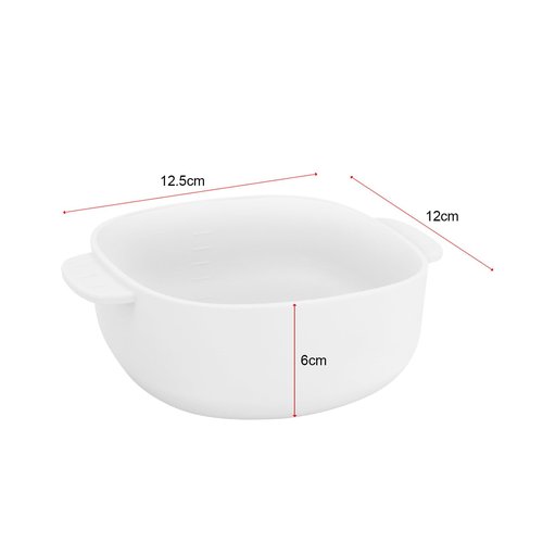 Wax Warmer for Hair Removal, Adjustable Temperature, Digital Display Professional Hot Wax Warmer Pot with Silicone Bowl, Timer setting，white