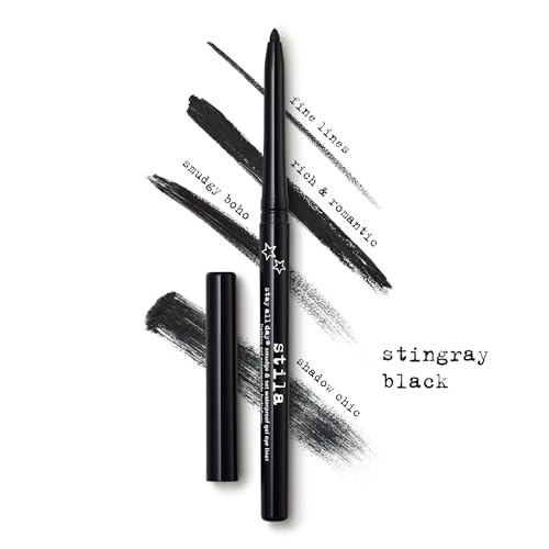 stila Stay All Day¢ç Smudge & Set Waterproof Gel Liner | Long-Wear Gel Eyeliner Pencil for Tightlining, Waterline & Smoky Eye Looks | 12-Hour Wear, No Budge & Fade-Proof