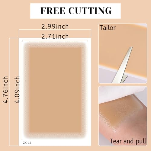 DAGEDA 8Pcs Tattoo Cover Up Patch,Natural Looking Cover up Tattoos and Scar,Tattoo Cover Up Tape, Invisible Waterproof Body Concealer Makeup Sticker-Natural
