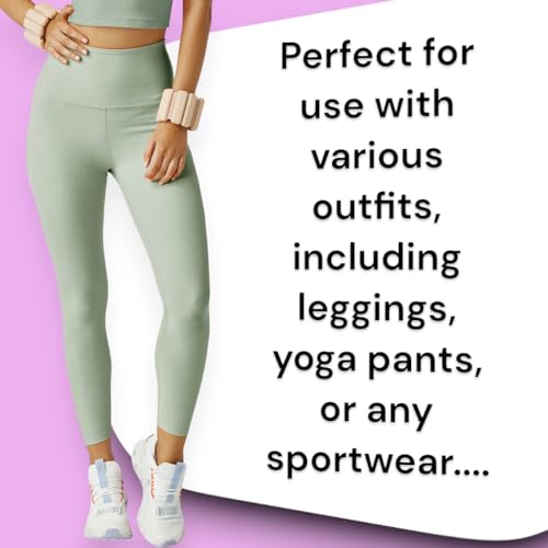 Intimate Feminine Line Concealer Reusable Self Adhesive Pad Silicone/Velvet for Leggings Yoga Pant Bikini 3 Pack