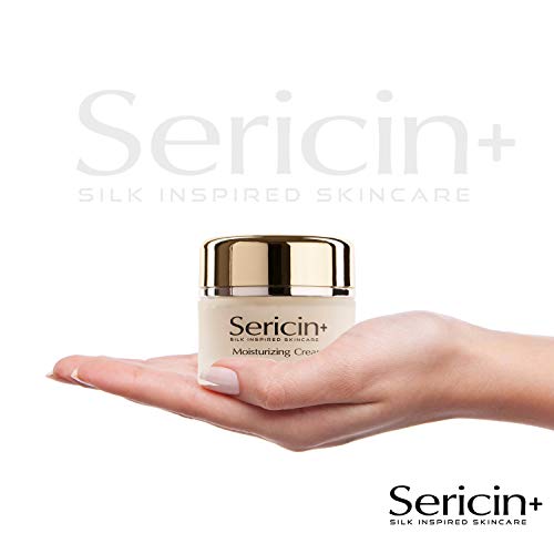 Sericin Plus Anti-Wrinkle Moisturizing Cream ? Silk Protein Face Cream for All Skin Types, Hydrating Anti-Aging Moisturizer for Smooth, Radiant Skin (1.7 fl oz)