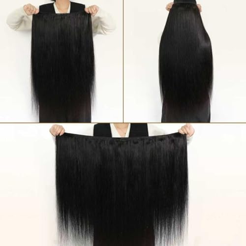 16A Raw Straight Bundles Human Hair 1 Bundle,28 Inch,Triple Lifespan,Burmese Virgin Remy Hair Extensions,No Tangle Shedding