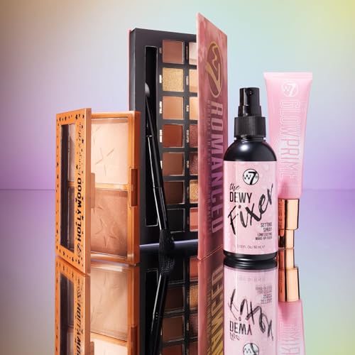 W7 Ultimate Glow Set - 4 Piece Set - Dewy & Radiant Makeup Products For Bright, Flawless Skin!