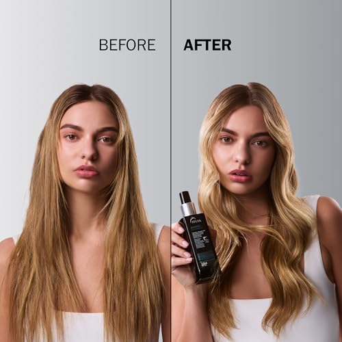 TRUSS Amino Heat Protection Spray for Hair - Anti Frizz Leave In Hair Spray - Infused with Essential Oils to Hydrate & Replenish Amino Acids - Color Safe Heat Protectant & Detangler (7.61 oz)