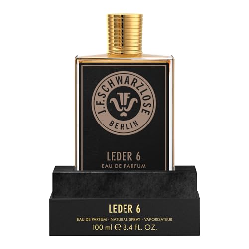 Schwarzlose Leder 6 - Unisex EDP Spray Fragrance - Long Lasting and Captivating Perfume with Bergamot, Lemon, Orange Blossom, and Nutmeg - Body Spray with Incredible and Unique Scent - 3.4 oz