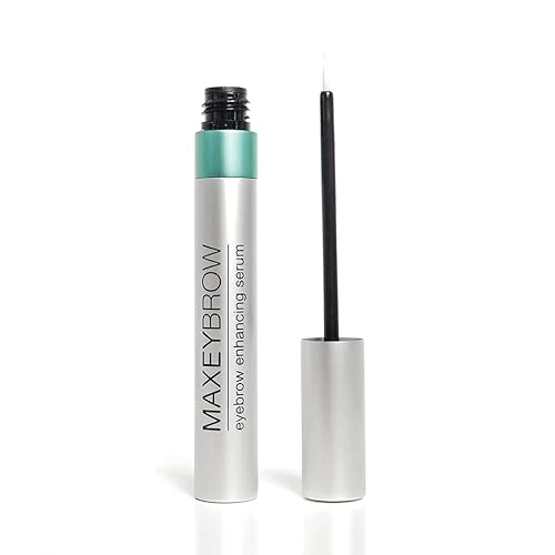 MaxeyBrow Eyebrow Enhancing Serum ? Daily Brow Treatment for the Appearance of Fuller, Thicker, Healthier-Looking Brows ? 5 mL